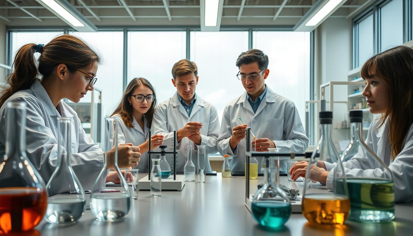 Student preparing for exams with study materials