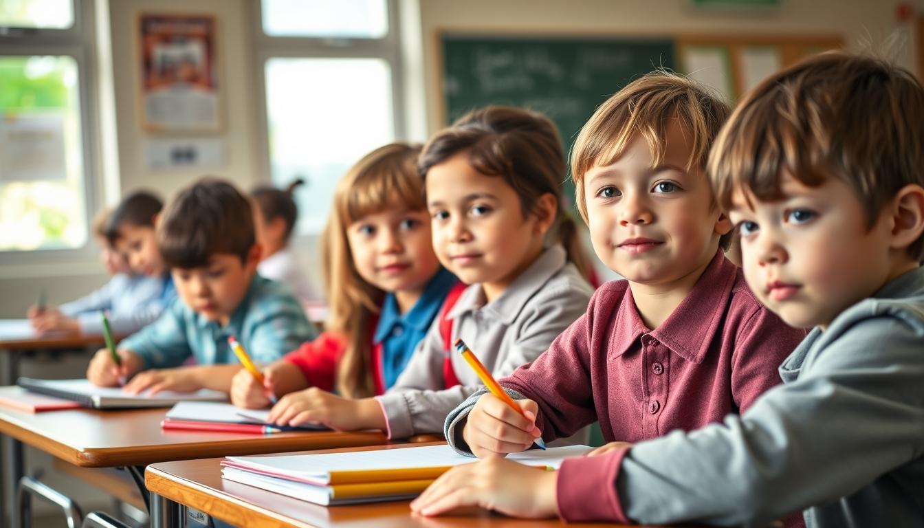 Structured study materials and learning resources on a desk